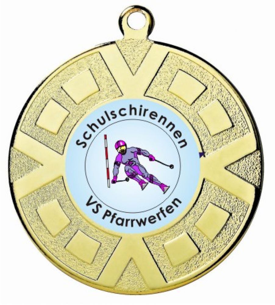 Medaille Inka - gold-, silber- und bronzefarben erhältlich