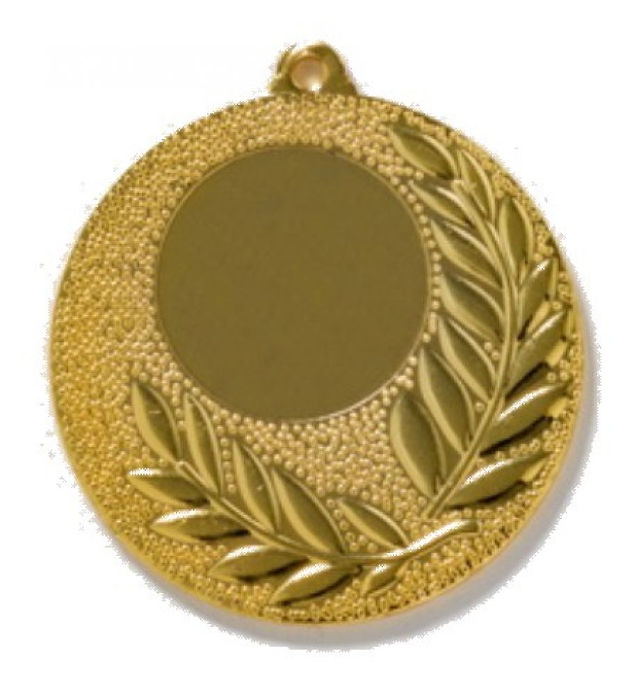 Medaille Lorbeer - gold-, silber- und bronzefarben erhältlich