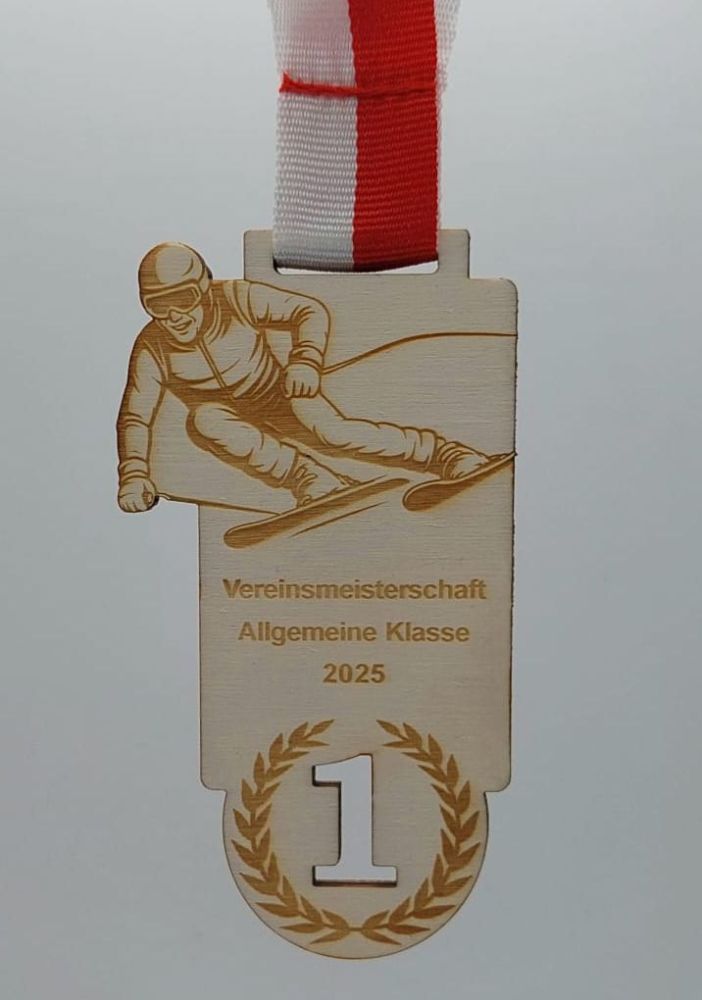 Holzmedaille